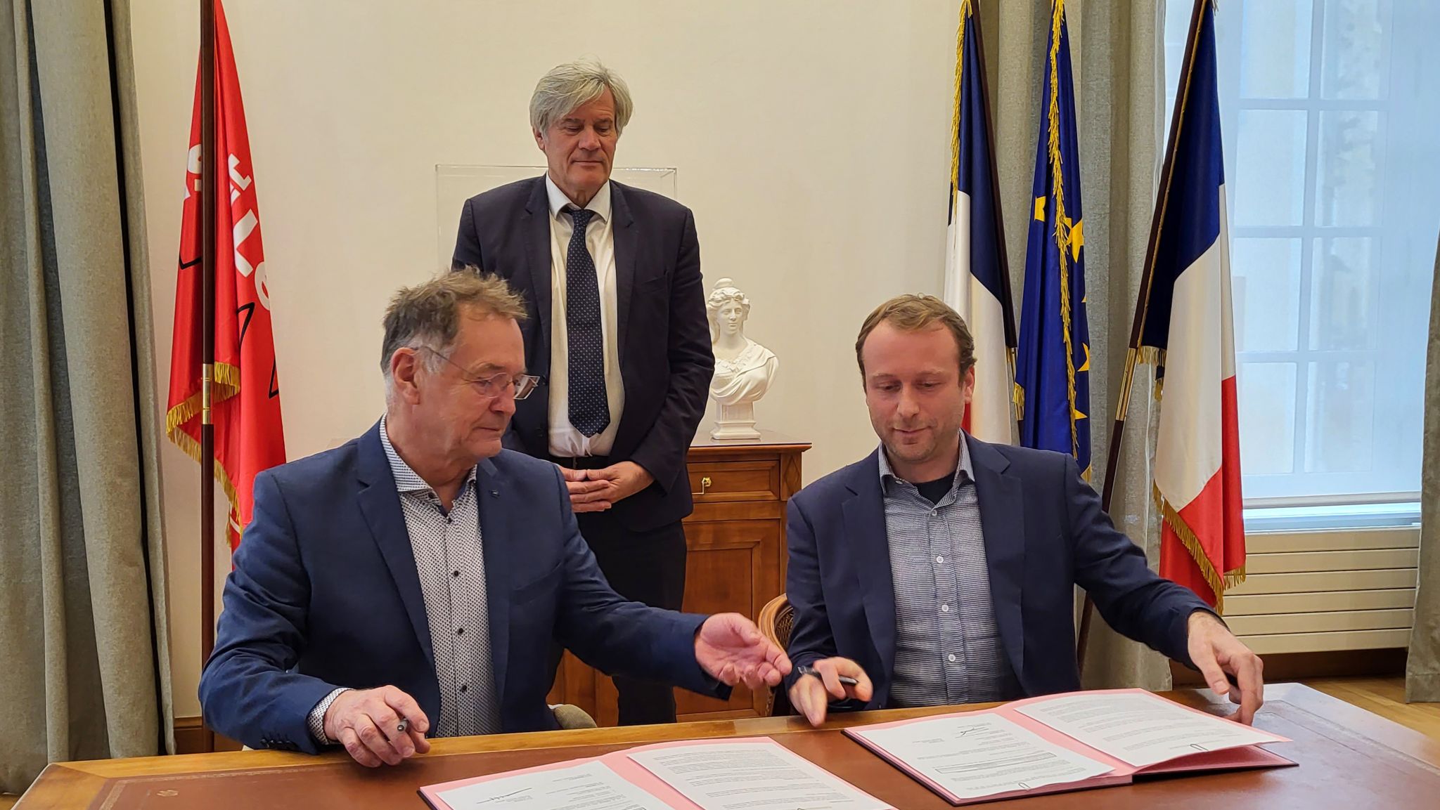 Partenariat: construction d’une unité de méthanisation urbaine